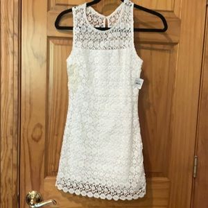 White Lace Dress.